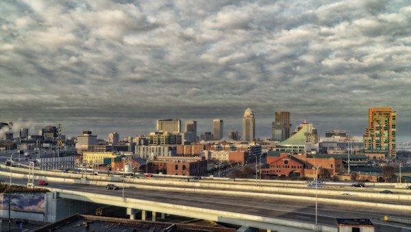 view at Main & Clay Apartments