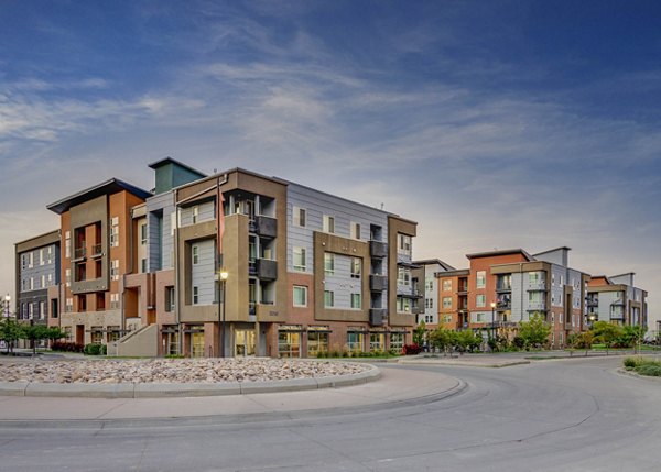 exterior at Novi at Jordan Valley Station Apartments