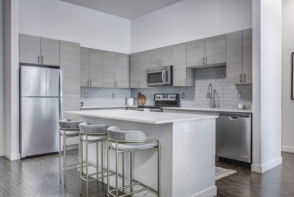 kitchen at Novi at Jordan Valley Station Apartments