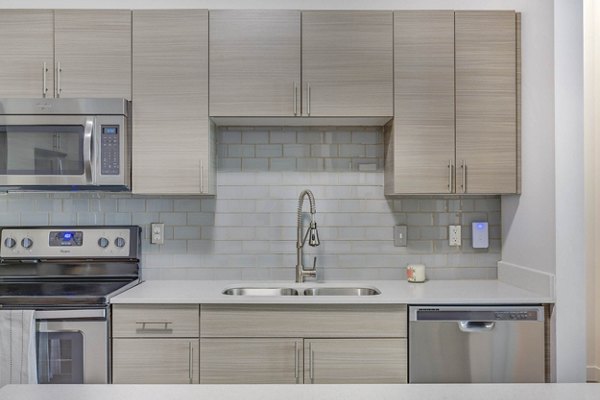 kitchen at Novi at Jordan Valley Station Apartments