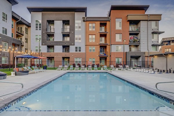 pool at Novi at Jordan Valley Station Apartments