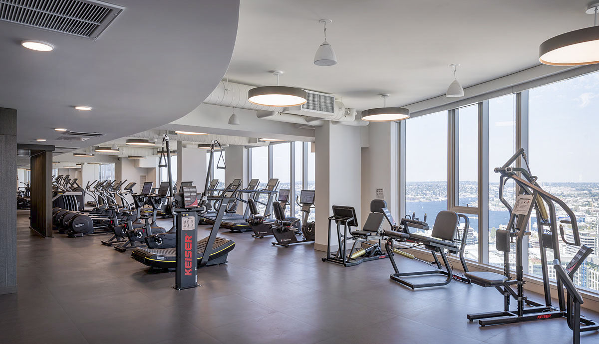 Gym at Mckenzie Apartments