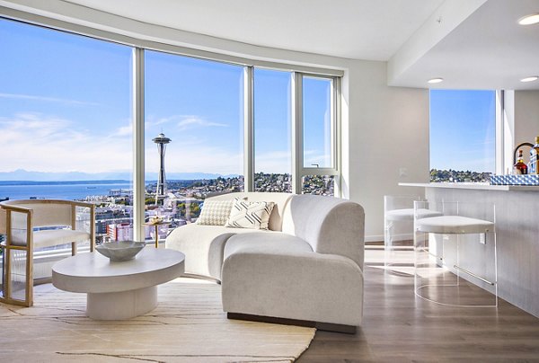 living room at McKenzie Apartments   