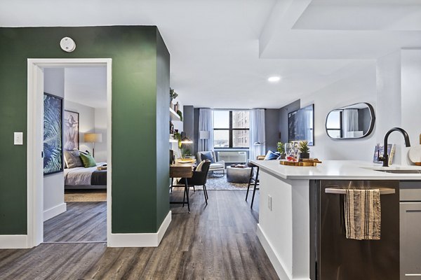 kitchen at Observer Park Apartments       