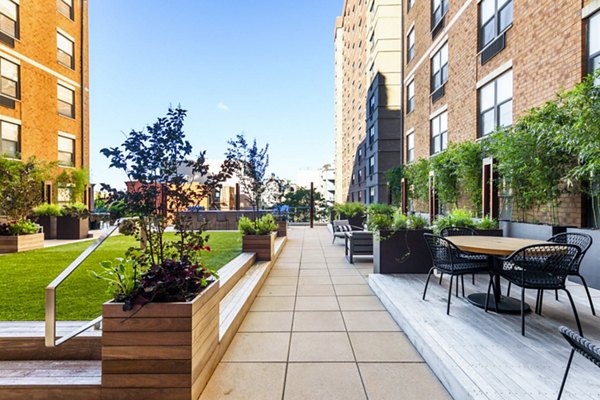 patio/balcony at Observer Park Apartments         