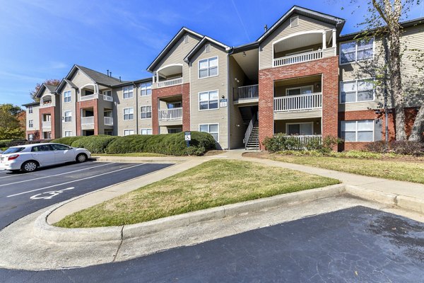 exterior at The Palmer Apartments