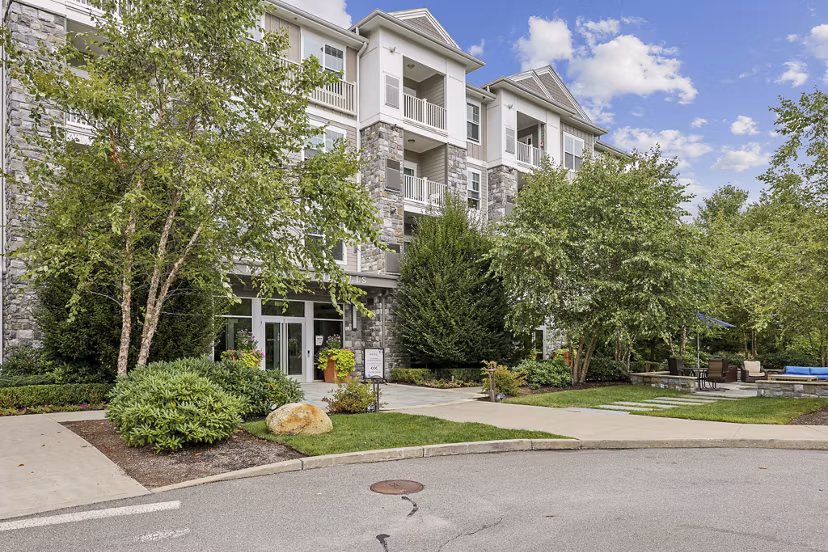 exterior at Marq at the Pinehills Apartments 