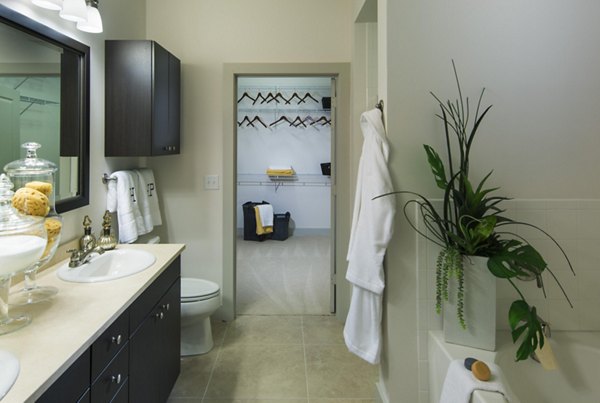 bathroom at Marq at the Pinehills Apartments
