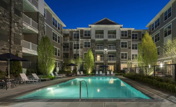 pool at Marq at the Pinehills Apartments
