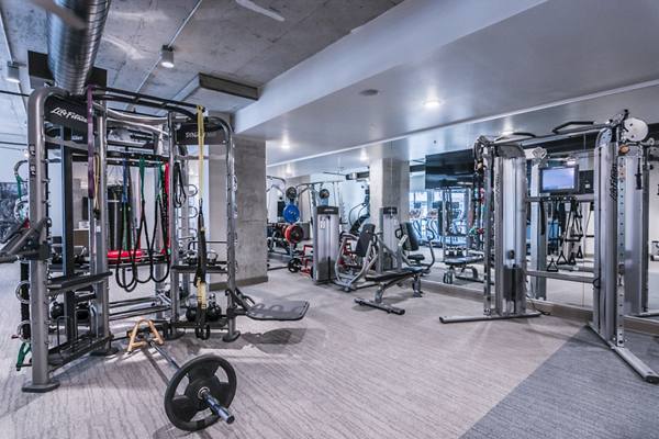 fitness center at Solis North Gulch Apartments                                        
                           