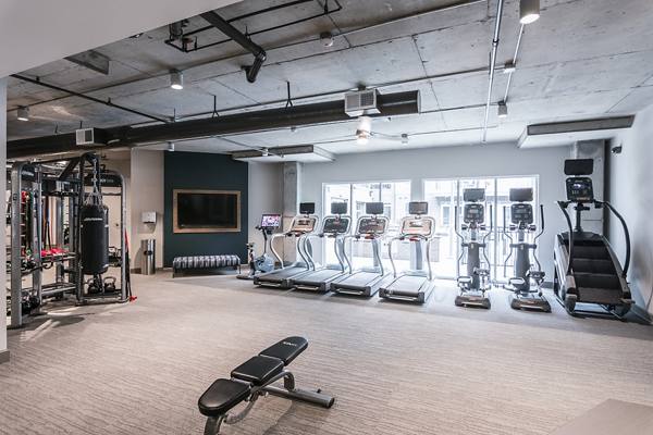 fitness center at Solis North Gulch Apartments                                          
                             