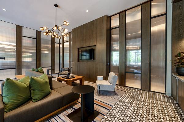 clubhouse at Platform Apartments
