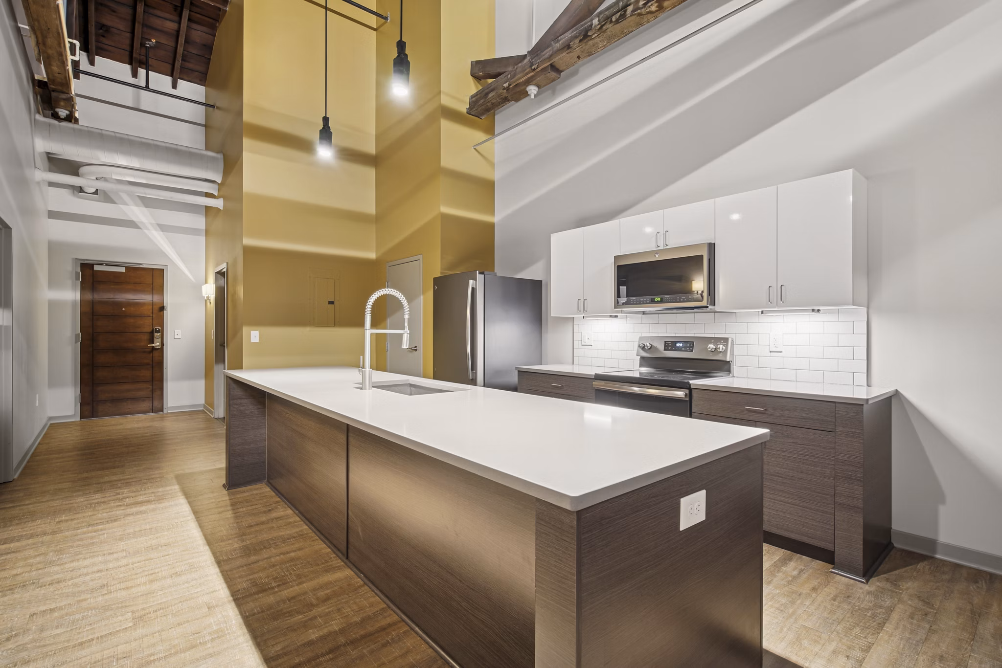 rendering at Hercules Apartments