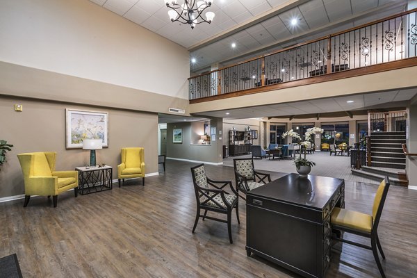 Clubhouse at Overture Rancho Santa Margarita featuring modern design and vibrant social spaces for active adults