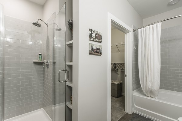 bathroom at Novel Lockwood Glen Apartments  