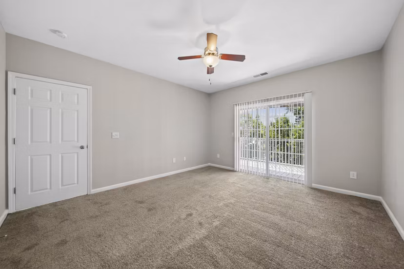 Cozy bedroom with modern decor at Summit Pointe Apartments