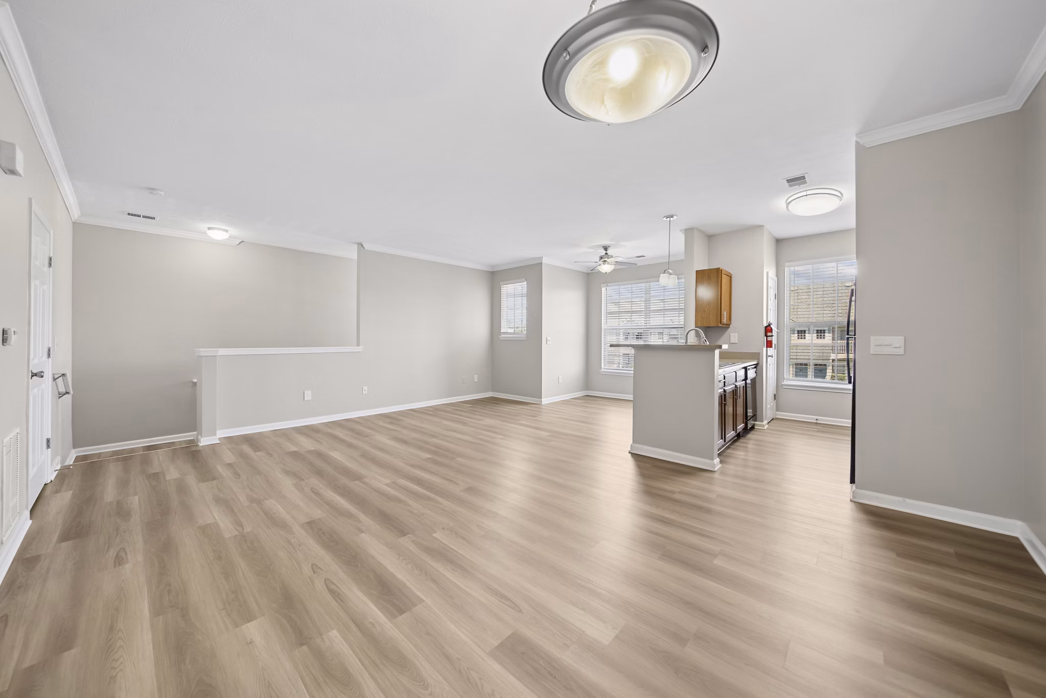 Living Room at Summit Pointe Apartments