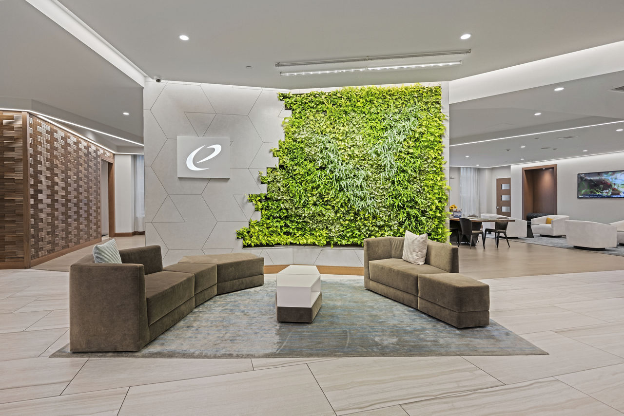 Lobby at Elan Union Market Apartments
