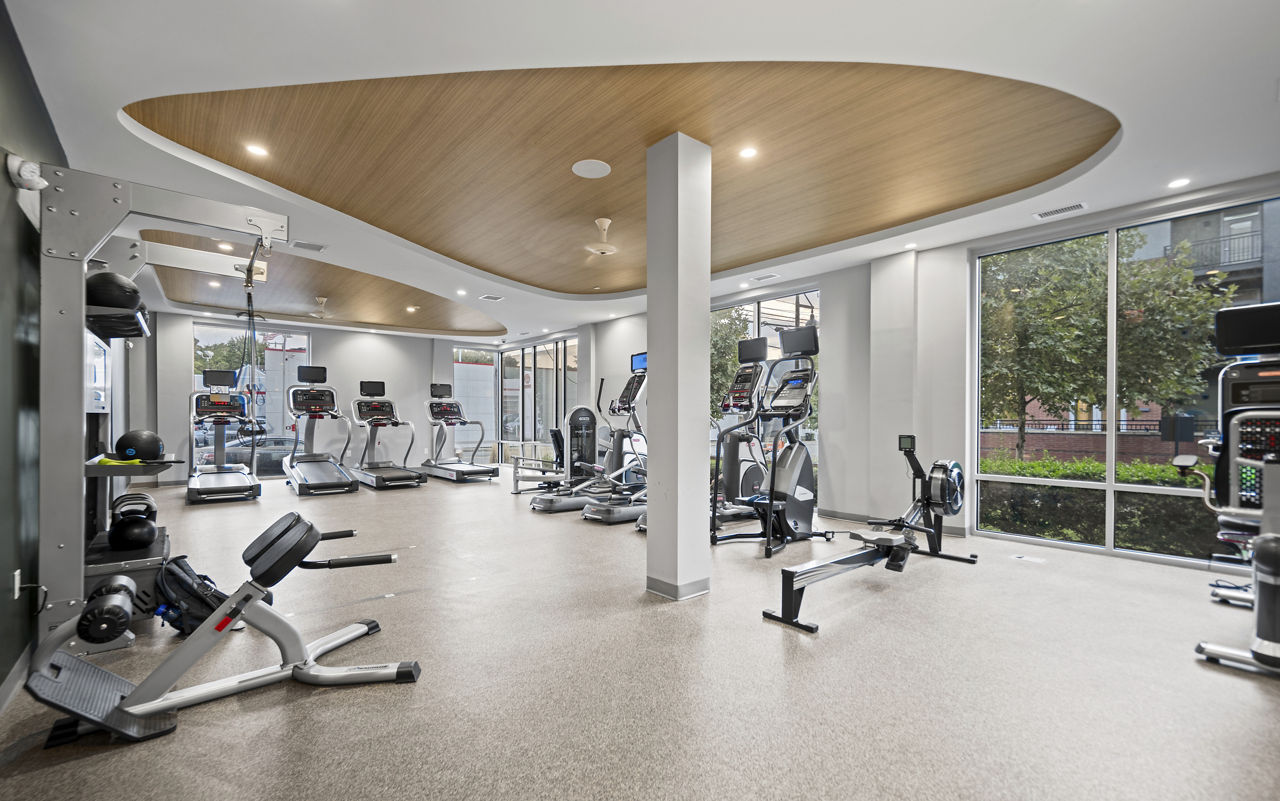 Gym at Elan Union Market Apartments (1 of 3)