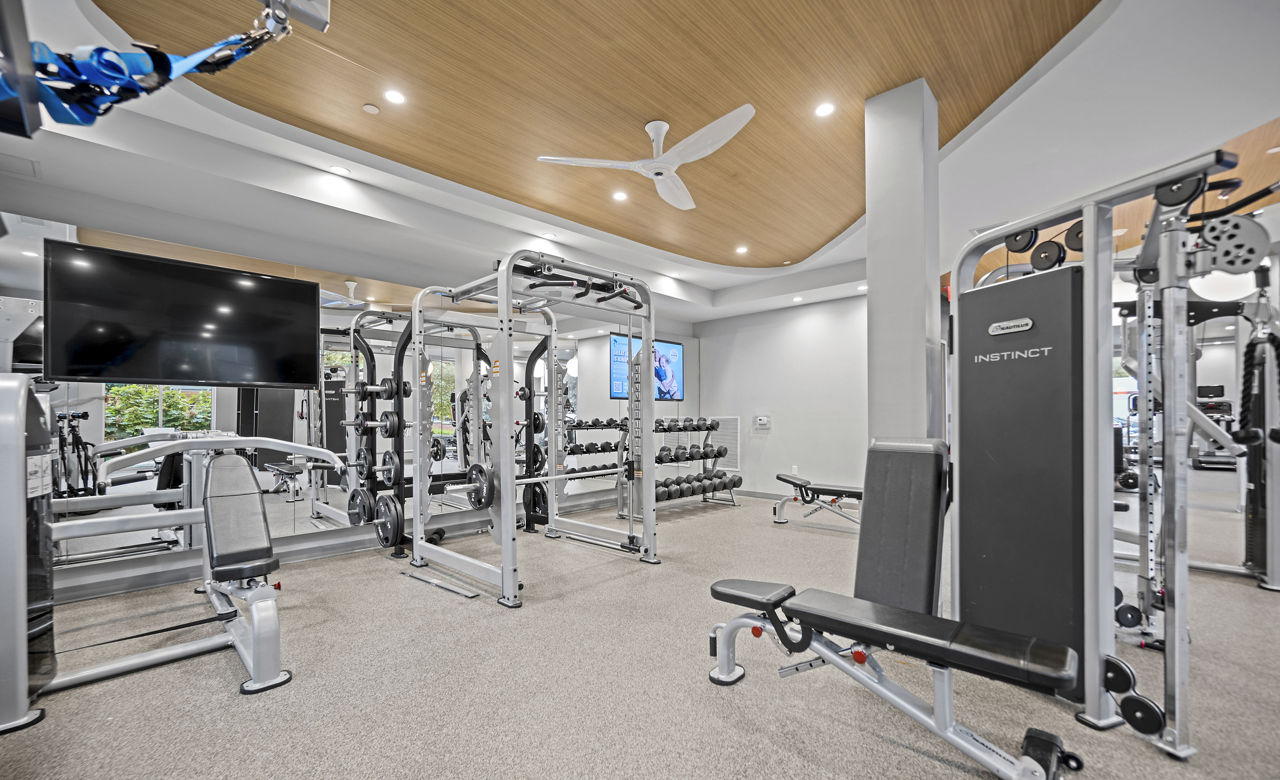 Gym at Elan Union Market Apartments (2 of 3)