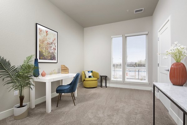 bedroom at The Glenn Apartments