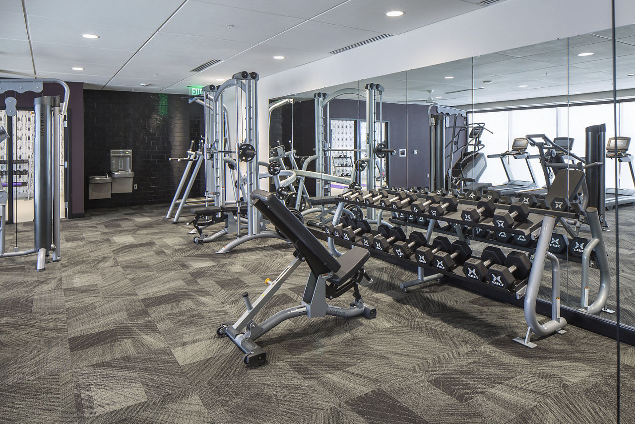 Gym at The Glenn Apartments (1 of 3)