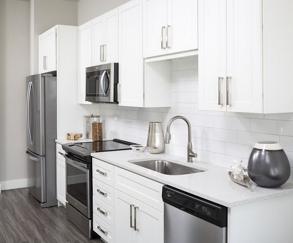 kitchen at The Glenn Apartments