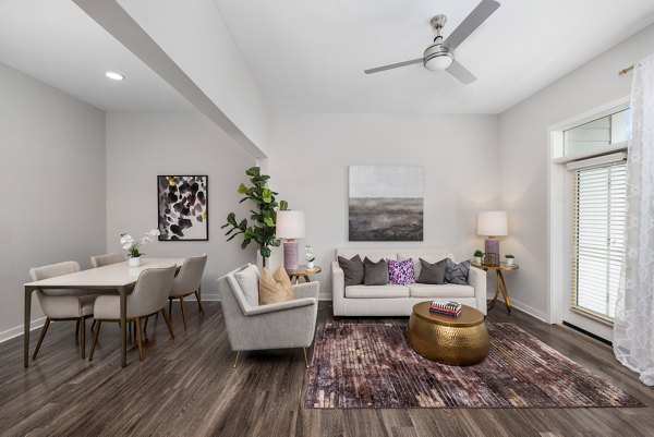Spacious kitchen with modern appliances at Overture West Ashley Apartments