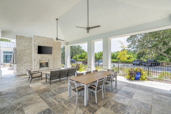 patio at Overture West Ashley Apartments