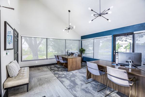clubhouse/leasing office at Avens Point Apartments