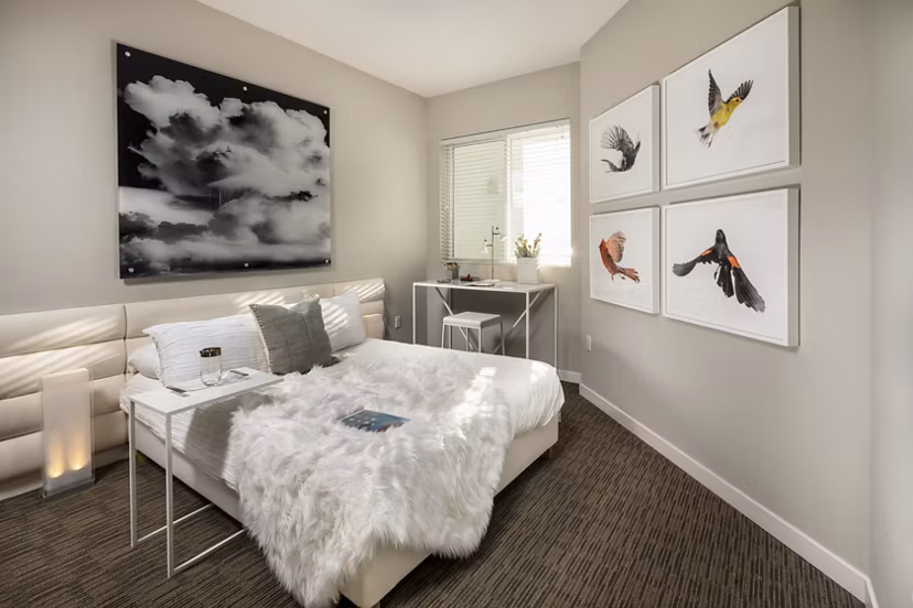 bedroom at AV8 Apartments 