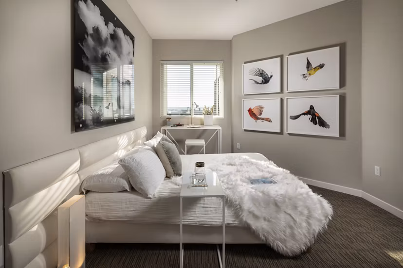 bedroom at AV8 Apartments 