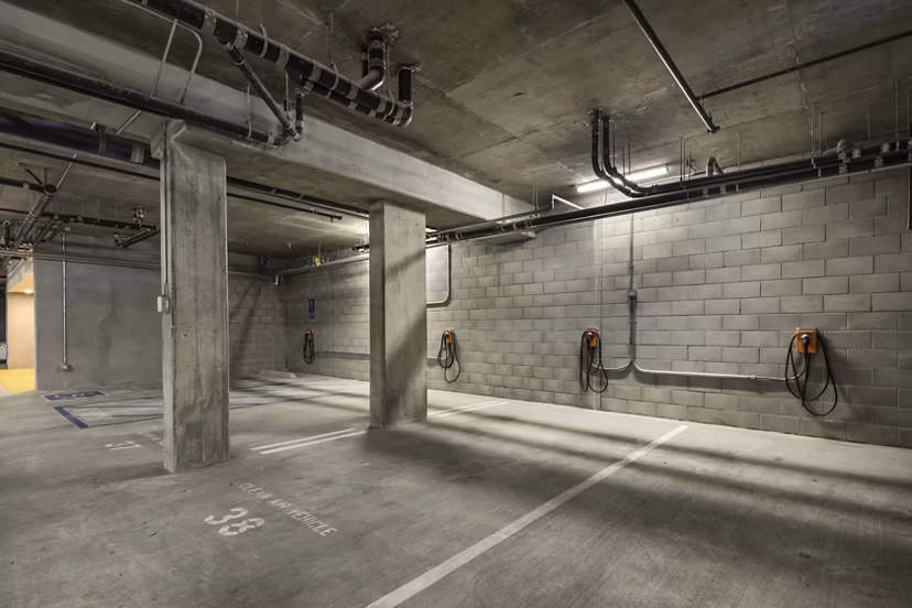 recreational area at AV8 Apartments 