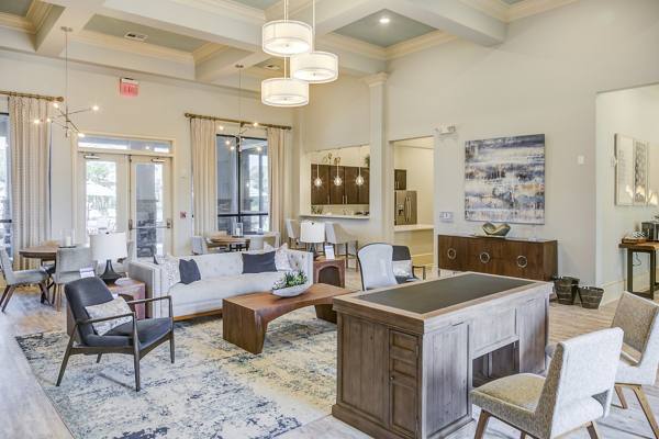 clubhouse at The Meadows at HomePlace Apartments