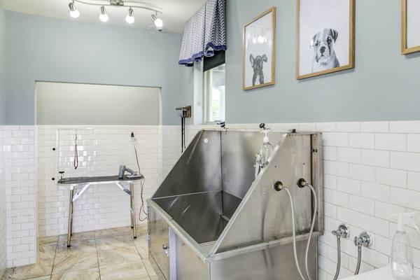 dog wash station at The Meadows at HomePlace Apartments