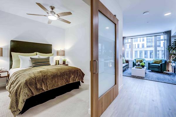 bedroom at Marlowe Apartments       