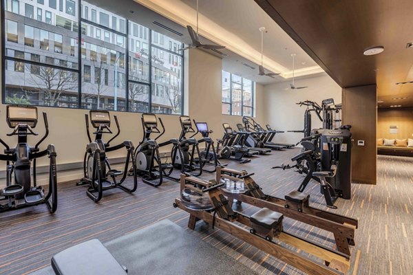 fitness center at Marlowe Apartments