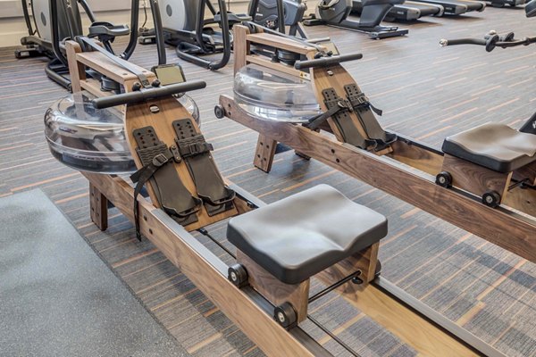 Fitness center with state-of-the-art equipment at Marlowe Apartments
