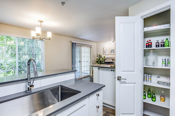 kitchen at Callen Apartments