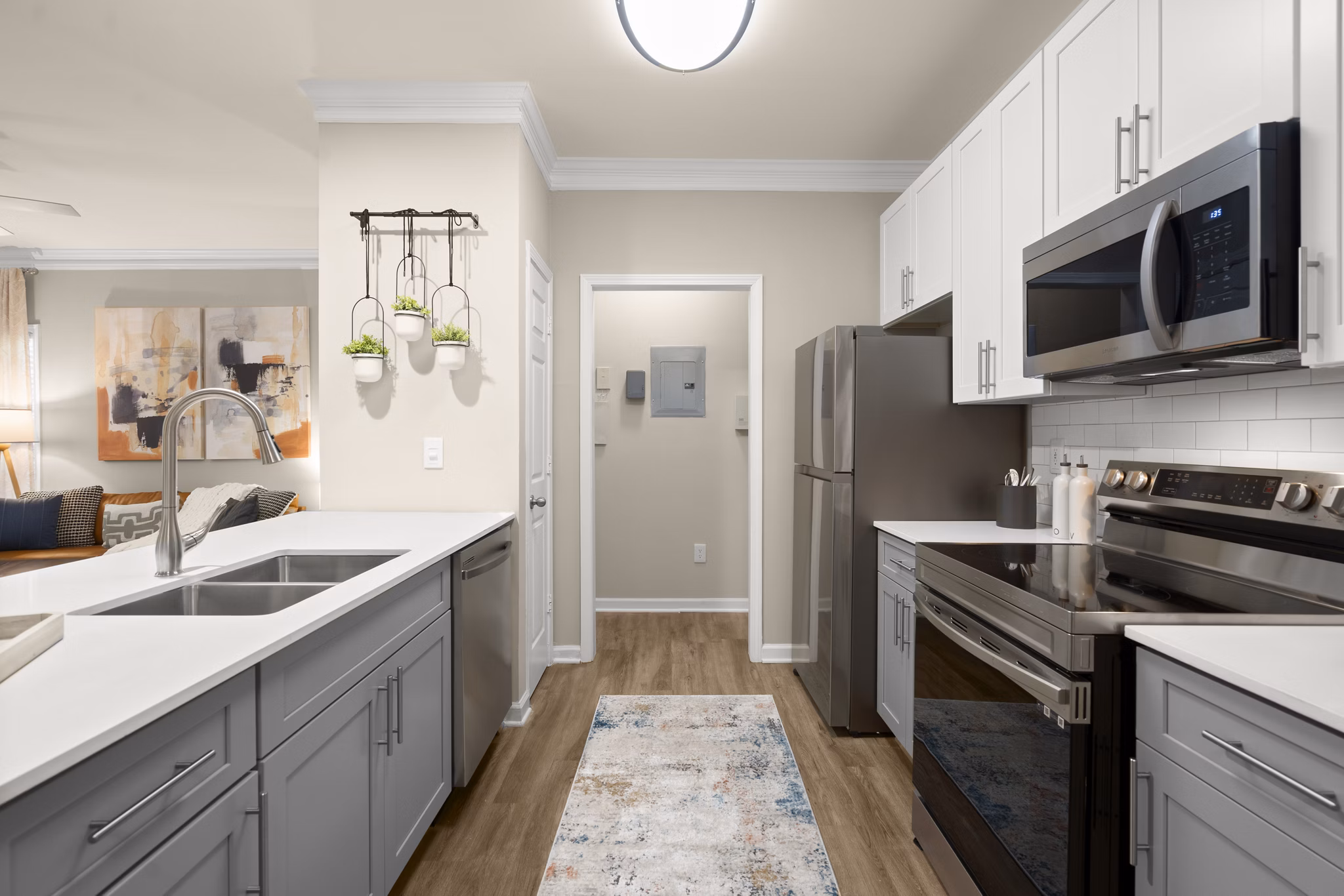kitchen at Decatur Highlands Apartments
