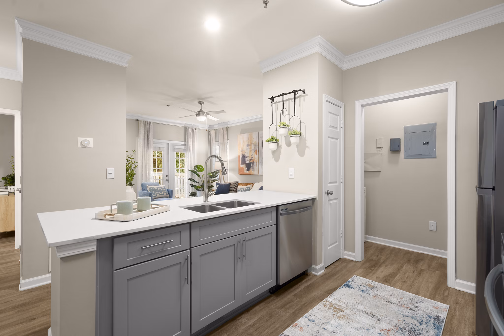kitchen at Decatur Highlands Apartments