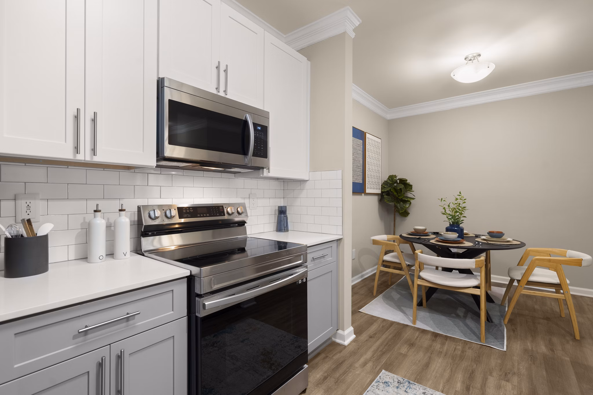 kitchen at Decatur Highlands Apartments