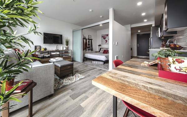 dining area at Zig Apartments