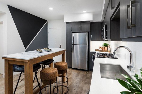 kitchen at Avila Apartments                