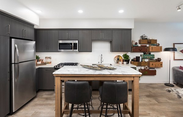 kitchen at Avila Apartments 