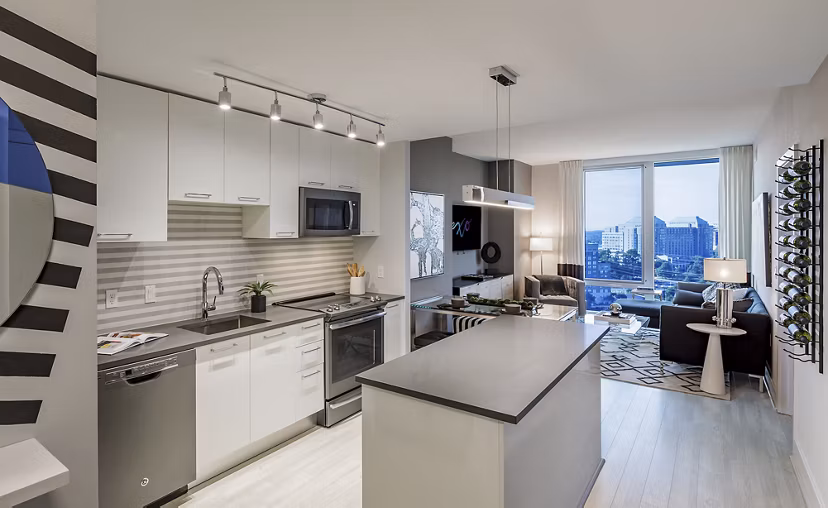 clubhouse at Exo Apartments