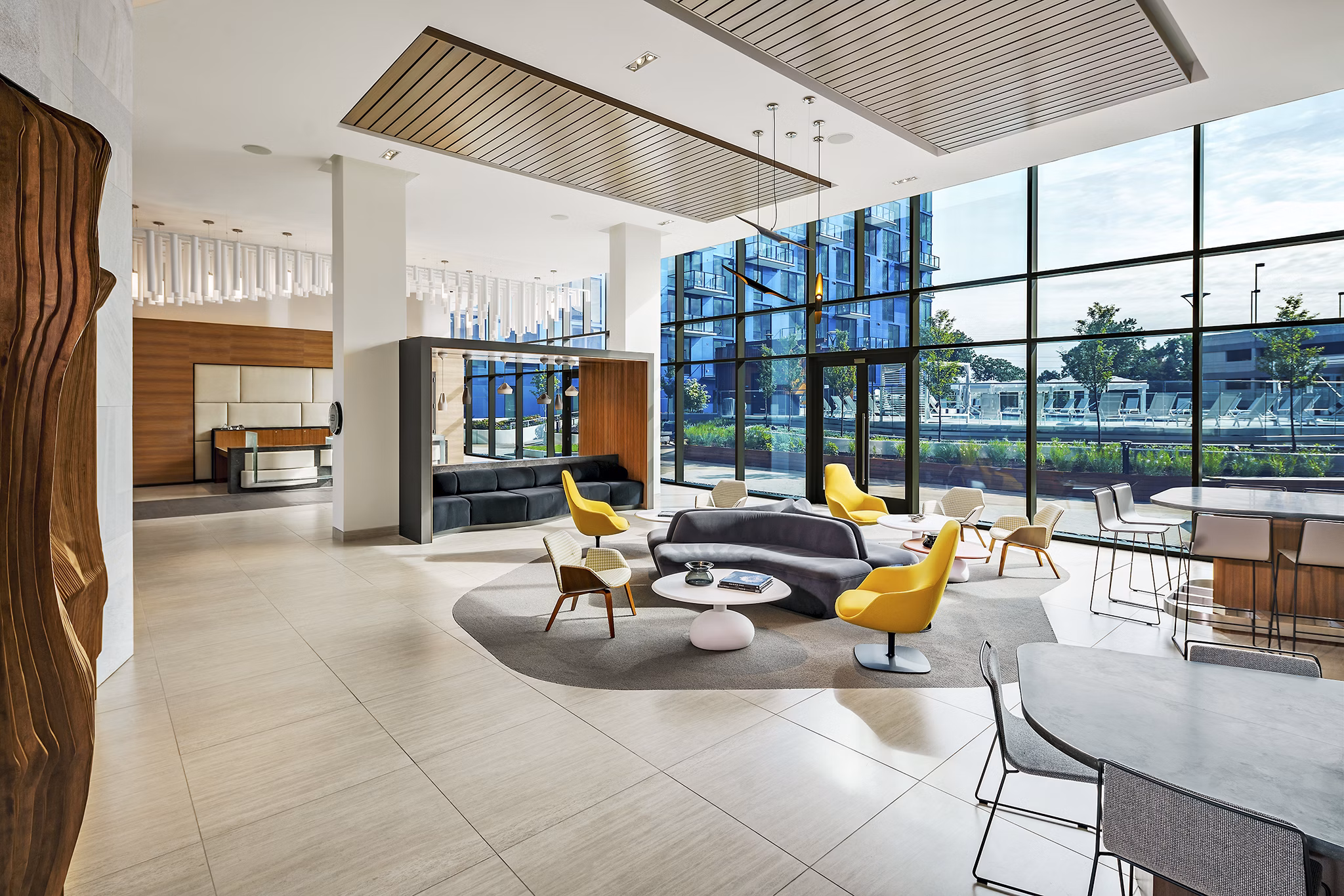 clubhouse at Exo Apartments