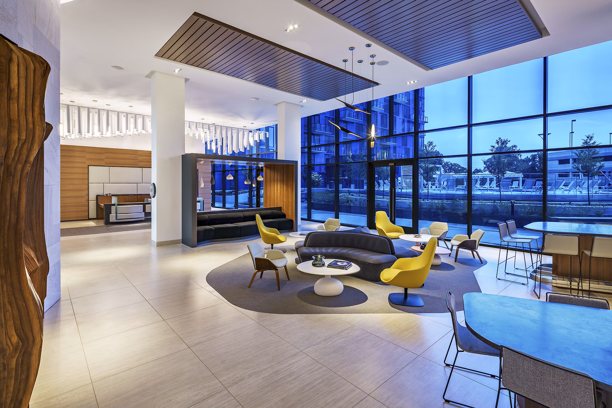 clubhouse at Exo Apartments