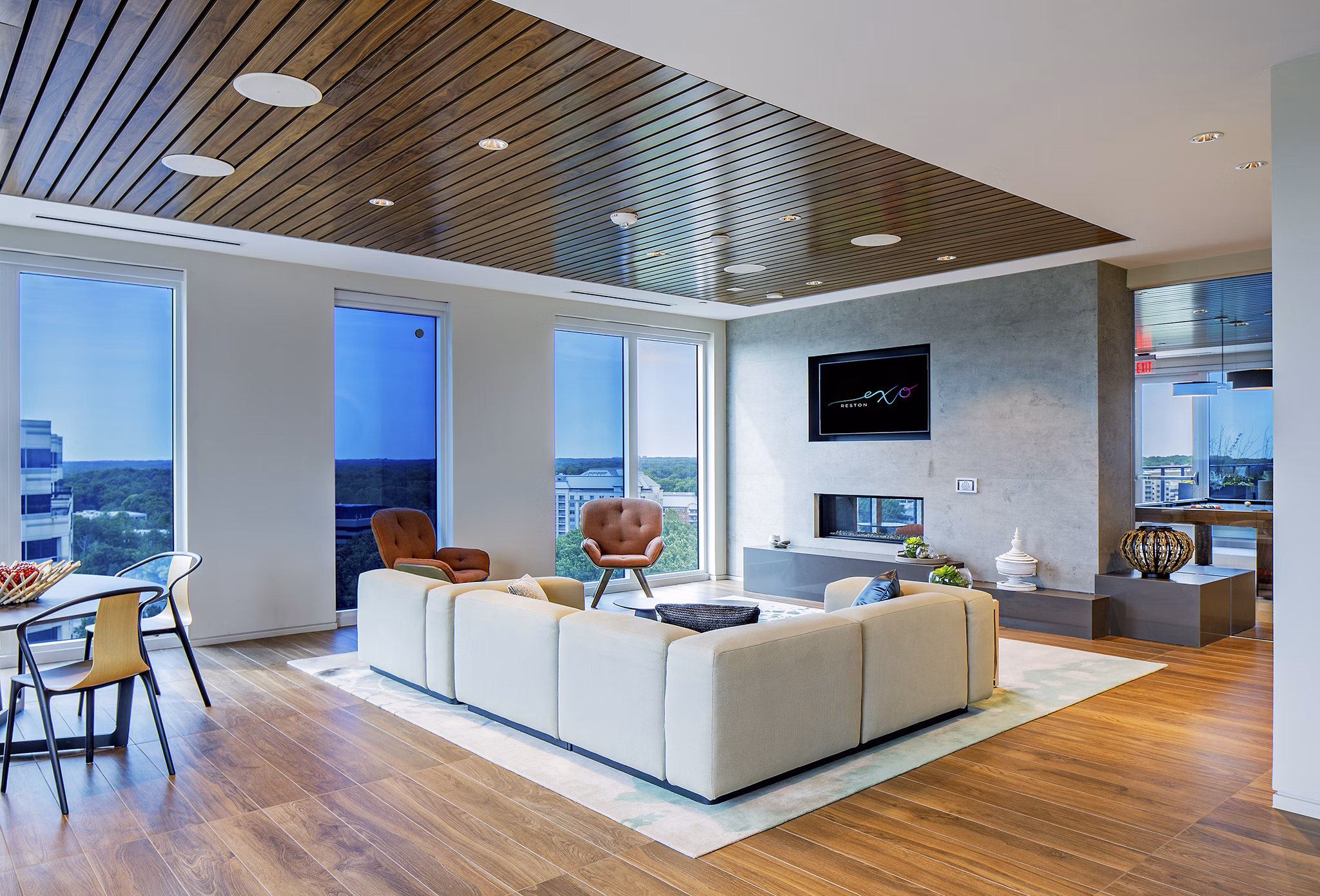 clubhouse at Exo Apartments