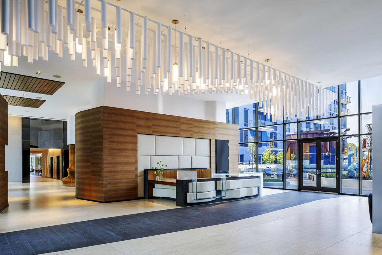 Lobby at Exo Apartments (1 of 2)